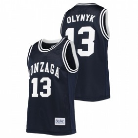 Gonzaga Bulldogs Kelly Olynyk Navy Commemorative Classic Alumni Jersey