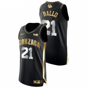 Oumar Ballo Gonzaga Bulldogs Black Golden Edition College Basketball Jersey