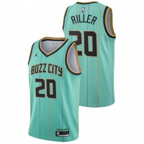 Grant Riller 2020-21 Mint Green City 2020 NBA Draft Jersey