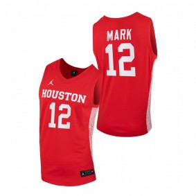 Tramon Mark Houston Cougars 2020-21 Red Replica College Basketball Jersey