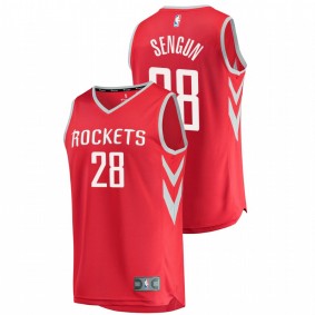 Alperen Sengun Houston Rockets Red Replica 2021 NBA Draft Jersey