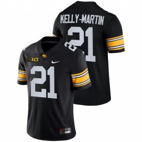 Ivory Kelly-Martin Iowa Hawkeyes 2021-22 Black College Football Game Jersey