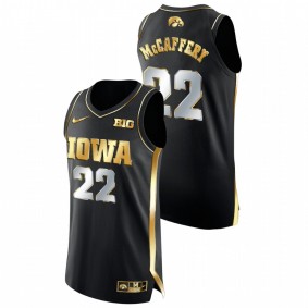 Patrick McCaffery Iowa Hawkeyes 2020-21 Black Golden Edition Authentic Limited Jersey