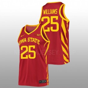 Iowa State Cyclones Jeremiah Williams 2022-23 Cardinal College Basketball Replica Men Jersey