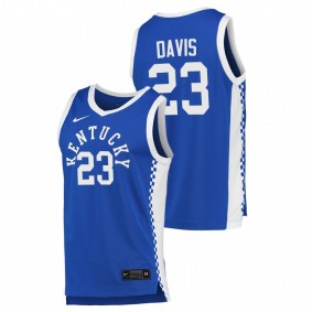 Anthony Davis Kentucky Wildcats 2020-21 Blue College Basketball Jersey