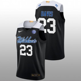 Kentucky Wildcats Anthony Davis Black College Basketball Elite Men Jersey