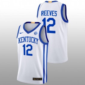 Antonio Reeves #12 White Kentucky Wildcats 2022-23 Elite Basketball Home Jersey