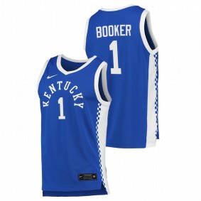 Devin Booker Kentucky Wildcats 2020-21 Blue College Basketball Jersey