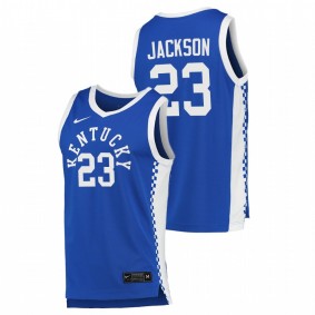 Isaiah Jackson Kentucky Wildcats 2020-21 Blue College Basketball Jersey