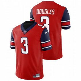 Demario Douglas Liberty Flames College Football Red #3 Jersey