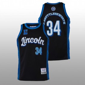 Jesus Shuttlesworth Lincoln Basketball Black Away Men Jersey