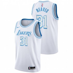 Austin Reaves Los Angeles Lakers White City Edition 2021 NBA Draft Jersey