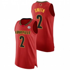 Russ Smith #2 Red Louisville Cardinals Authentic Basketball Retired Number Jersey