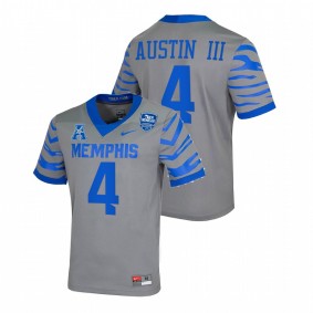 Calvin Austin III Memphis Tigers 2021-22 Gray College Football Jersey