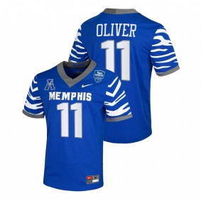 Sylvonta Oliver Memphis Tigers 2021-22 Royal College Football Jersey