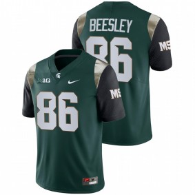 Drew Beesley Michigan State Spartans 2021-22 Green College Football Limited Jersey