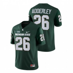 Herb Adderley Michigan State Spartans Green College Football NFL Game Jersey