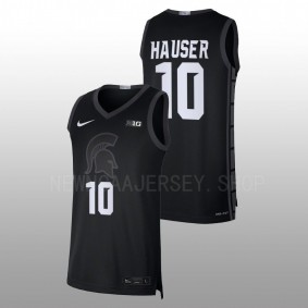 Michigan State Spartans Joey Hauser 2022-23 Black College Basketball Limited Men Jersey