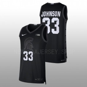 Michigan State Spartans Magic Johnson Black College Basketball Limited Men Jersey