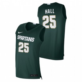 Malik Hall Michigan State Spartans 2020-21 Green Alumni Limited College Basketball Jersey