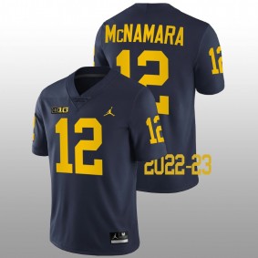 Cade McNamara Michigan Wolverines College Football 2022-23 Navy Game #12 Jersey