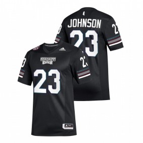 Dillon Johnson Mississippi State Bulldogs 2021-22 Black Special Game Selfless #23 Jersey