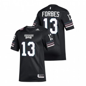 Emmanuel Forbes Mississippi State Bulldogs 2021-22 Black Special Game Selfless #13 Jersey