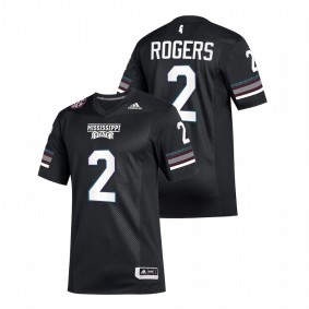 Will Rogers Mississippi State Bulldogs 2021-22 Black Special Game Selfless #2 Jersey