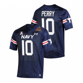 Malcolm Perry Navy Midshipmen Navy Fly Navy NFL Alumni #10 Jersey