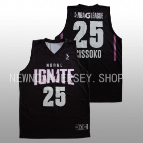 NBA G League Sidy Cissoko 2022-23 Black Ignite Replica Men Jersey