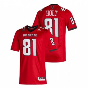 Torry Holt NC State Wolfpack Red College Football Alumni #81 Jersey