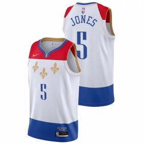 Herbert Jones New Orleans Pelicans White City Edition 2021 NBA Draft Jersey