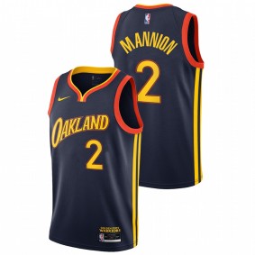 Nico Mannion 2020-21 Navy City 2020 NBA Draft Jersey