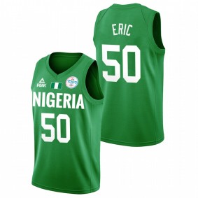 Nigeria Basketball Michael Eric Green 2021 Tokyo Olympics Limited Jersey