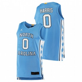 Anthony Harris North Carolina Tar Heels 2020-21 Blue Authentic College Basketball Jersey