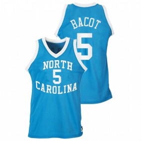 Armando Bacot North Carolina Tar Heels Blue Heritage Road Jersey