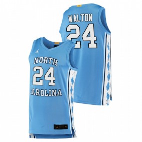 Kerwin Walton North Carolina Tar Heels 2020-21 Blue Authentic College Basketball Jersey