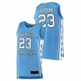 Michael Jordan North Carolina Tar Heels 2020-21 Blue Authentic College Basketball Jersey