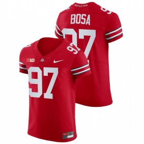 Joey Bosa Ohio State Buckeyes All Scarlet College Football NFL Elite Jersey