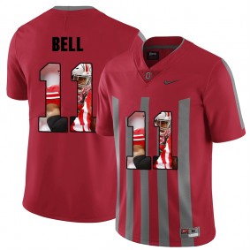 Men Ohio State Buckeyes Vonn Bell #11 Red Player Pictorital Fashion Football Jersey