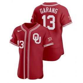 Men Oklahoma Sooners Anyang Garang #13 Red Vapor Prime College Baseball Jersey