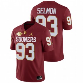 Lee Roy Selmon Oklahoma Sooners Crimson 2021 Red River Showdown NFL Jersey