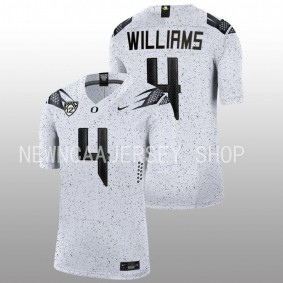 Bennett Williams Oregon Ducks Eggshell 2022-23 White Limited Football #4 Jersey