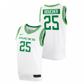 Chris Boucher Oregon Ducks White College Basketball Home Jersey