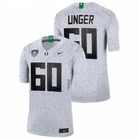 Max Unger Oregon Ducks 2021-22 White Eggshell Limited Football Jersey