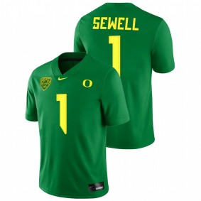 Noah Sewell Oregon Ducks 2021-22 Green College Football Game Jersey