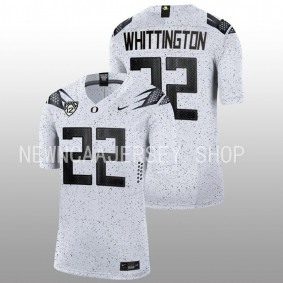 Noah Whittington Oregon Ducks Eggshell 2022-23 White Limited Football #22 Jersey