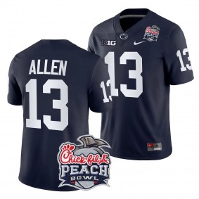 Penn State Nittany Lions Kaytron Allen 2024 Peach Bowl #13 Navy College Football Playoff Jersey Men's