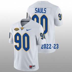 Ben Sauls Pitt Panthers Limited Football 2022-23 White #90 Jersey