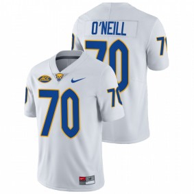 Pitt Panthers Brian O'Neill #70 White College Football NFL Alumni Limited Jersey